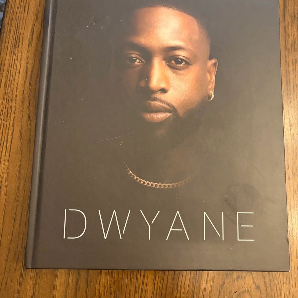 Dwyane Wade Hardcover Book.